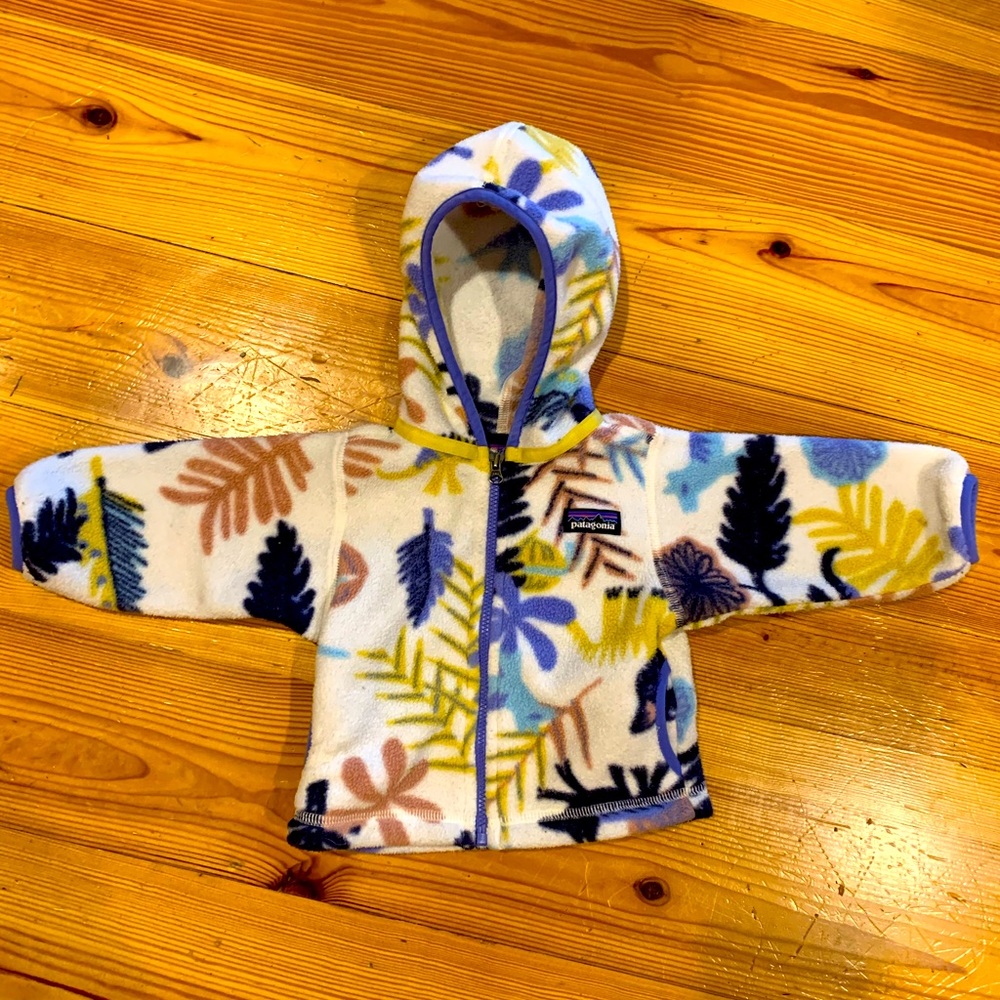 Patagonia baby micro fleece Synchilla zip up